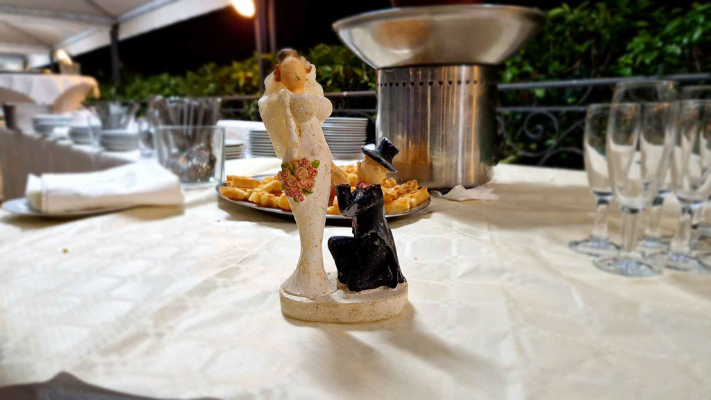 Le portate del buffet matrimoni a Villa Belvedere